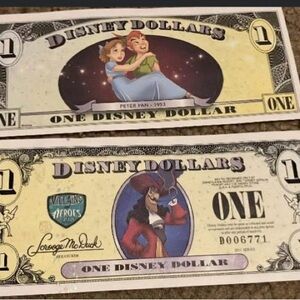 Disney Dumbo Dollar with Pink and Gray Accents